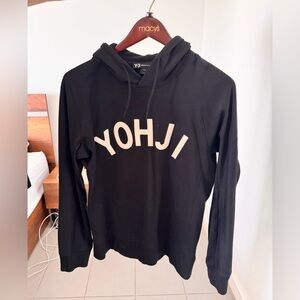 Y-3 Black Hoodie Sweater